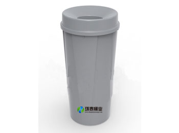 圓形80L塑料戶外垃圾桶HT-SL3540,圓形,80L,塑料,戶外,垃圾桶,HT-SL3540,