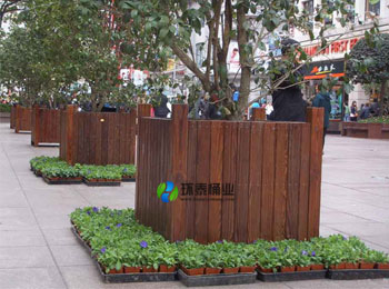 休閑廣場街道戶外實木花箱HT-HX700,休閑廣場,街道,戶外,實木,花箱,HT-HX700,