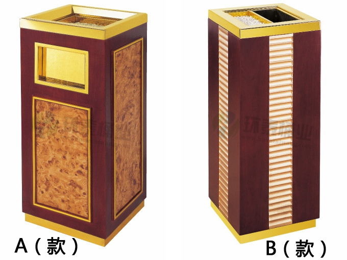 方形酒店樓梯室內(nèi)垃圾桶